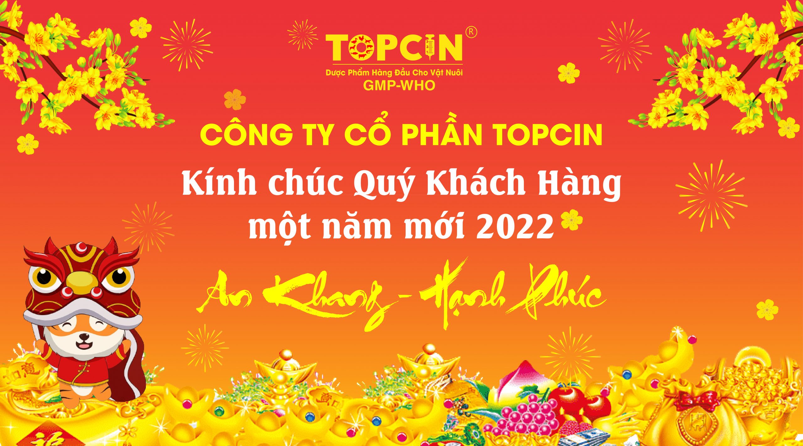 TOPCIN – Chúc Mừng Năm Mới Nhâm Dần 2022